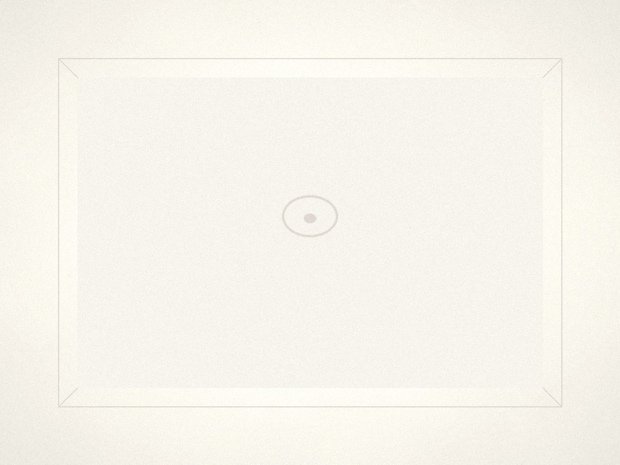 Representative image of a freshly painted ceiling and cornice.
